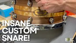 I Gave Pearl’s Ron Depew My Best Quilted Maple — You Won’t Believe The Custom Snare He Made!