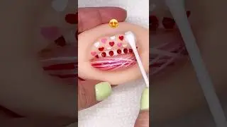 🔄🔂#reversed #reversemakeup #makeuptutorial #lipstickart #valentinemakeup #valentine #lipgloss #lip