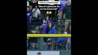 Security confiscated the beach ball 😭 (via @MLB/TT)