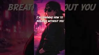 I&rsquo;m learning how to breathe without you #synthwave #retrowave #80smusic  #nightdrive #neonvibes
