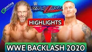 EDGE vs RANDY ORTON | BACKLASH 2020 || HIGHLIGHTS