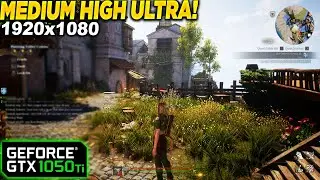 Bless Unleashed GTX 1050 Tİ - 1080p Medium, High, Ultra, Settings