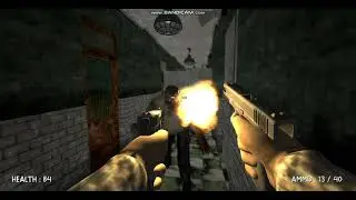 C - Virus Game: Outbreak zombie horror game (gameplay part 1)