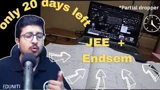 📚 Day 3 as a Partial Dropper | JEE Prep + College Balance