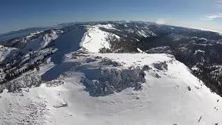 Carbon Cub - Flight to Alpine Meadows, Squaw Valley - Lake Tahoe Area