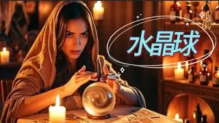 《水晶球》｜凝視未來的靜謐預言・夜半直覺時刻#水晶球 #命運之鏡 #宇宙回聲 #直覺與真相 #尋找方向 #樂x樂x樂