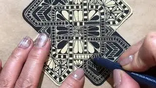 Enjoy bijou tiles!! ゼンタングル