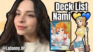 DECK LIST DE NAMI OP11 💙💛 OPTCG - versión sin ST22 por La Conny