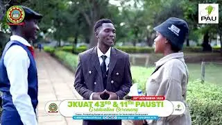 William Kathungu | JKUSA Academic Secretary | Message to JKUATPAUNov2024 Graduands
