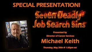 DAVE School Career Services presents Seven Deadly Job Search Sins