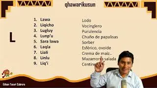 FONÉTICA QUECHUA (T, TH ,T', H, L, M,N,Ñ,R,S, W, Y ) #10