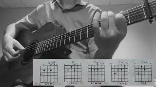 盧廣仲  一夜一夜一夜 - 吉他伴奏和弦參考 guitar cover