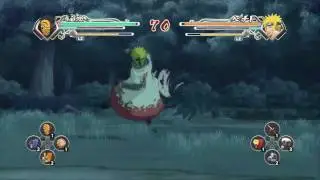 Naruto Generations Masked Man vs Minato [HD]