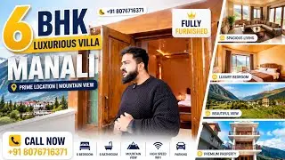 6 Bhk Entire Villa in Manali with Kitchen For Short & Long stays | Book Now +91 8076716371 ☎️