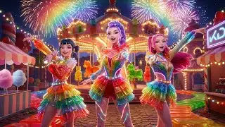 Sweet Gummy Style Zoo x Golden Dance Remix | KPop Demon Hunters