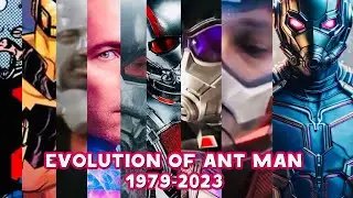 Evolution of Ant Man 1979-2023