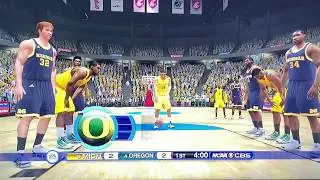 #4 Oregon vs #5 Michigan - 2020 NCAA Tournament 2nd Round! NCAA Basketball 10 Simulation!