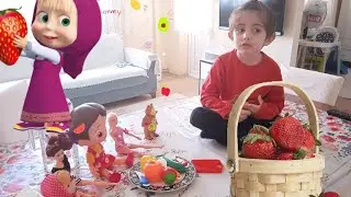 Oyun videolari! Niloya ,meyve ,marketinden alışveriş yaptı Eğlenceli çocuk videolari 