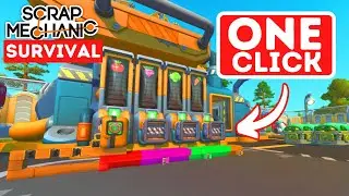 Scrap Mechanic: Automated Fruit and Vegetable Packing System
