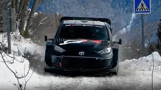 S&eacute;bastien Ogier Test 2 Pre-Rallye Monte-Carlo: 2026 Toyota GR Yaris Rally1 Sound!
