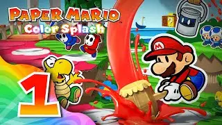 L'arriv&eacute;e &agrave; Port-Barbouille | Paper Mario Color Splash - Ep.01