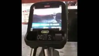 Prestige fitness touchscreen elliptical