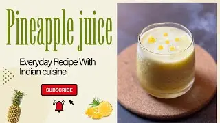 PINEAPPLE 🍍 JUICE | RAMZAN RECIPE #3 #recipe #indiancuisine #ramadan #iftardrinks #iftar #juice