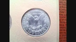 New Rare Morgan Dollar Collection VAMS KEY DATES + 1986 Silver Eagle For Sale