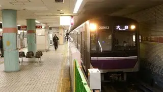 大阪メトロ30000系32603F 大日行き 谷町線 関目高殿駅