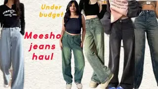 Meesho huge jeans haul under budget •Regular wear jeans 