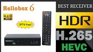 hellobox 6 dth satellite receiver Unboxing and specifications