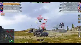 Vickers Cruiser ~ Falls Creek Map ~ WoT Blitz Replay ~ My Replay #122 ~ Gravity Force