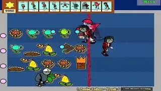 я зомби бесконечно plants vs zombie paint pak