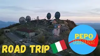 On visite une base militaire abandonn&eacute;e en Italie /// road trip moto