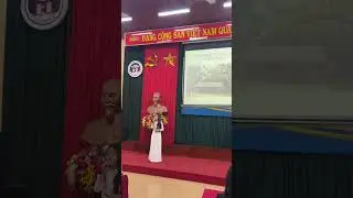 Bài thuyết trình Quê Bác của con gái❤️🎉