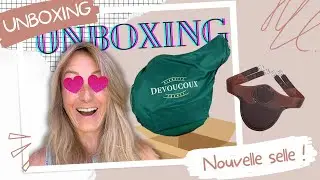 JE DÉCOUVRE MA NOUVELLE SELLE AVEC VOUS !! 🤩
