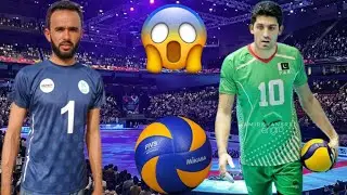 خطرناک سمائش والی بال کی جنگ فاہد رضا خان اور ساجد ابو زر شفاقت کمال #sports #volleyball #aimalkhan
