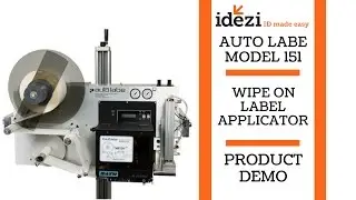 Auto Labe Model 151 - Wipe On Label Applicator - Idezi 