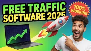 FREE Website Traffic Software 2025  Boost Website Traffic Fast | Best Traffic Software Urdu/Hindi