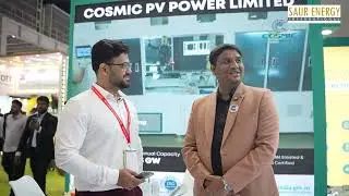 Cosmic PV Power MD Shravan Gupta Reveals Big Solar Vision at REI 2025 | Saur Energy Exclusive