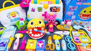 71 Minutes Satisfying With Unboxing Baby Shark Dentis Toys, Pinkfong Doctor Toys Review ASMR