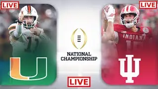 Indiana vs Miami Live Stream | 2026 NCAAF CFP National Championship Full Game