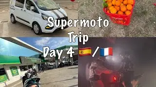 Supermoto Trip Day 4 🇪🇸/🇫🇷 | streetz, wheelies, burnouts 