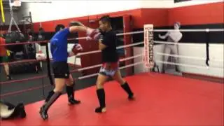 July 23 sparring at Team Smandych in Calgary