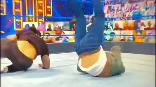 Roman Reigns spear edge!!!!WWE SMACKDOWN