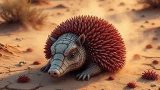 &ldquo;Armadillo Rescue in the Desert | Realistic Wildlife Recovery | Emotional Animal Healing Story&rdquo;
