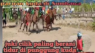 sang juki paling gersik  di arena pacuan kuda sumbawa