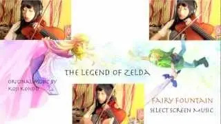 The Legend of Zelda - Fairy Fountain (Select Screen) on Viola