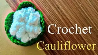 crochet cauliflower free pattern |How to Make a Crochet Cauliflower- Free Pattern Tutorial