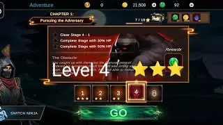 Kaz warrior 3-shinobi legend level 4